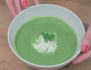 Зеленый гороховый суп